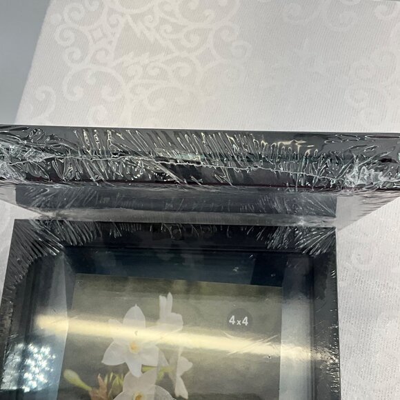 Set Of 4 Black 4x4 Photo Frames By Special Moments Memories Collection - Picture 4 of 4